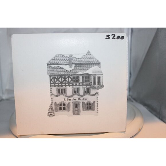 Dept 56 Alpine Village - E. Staubr Backer - Picture 7 of 7